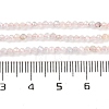 Natural Morganite Beads Strands G-F770-C05-03-5