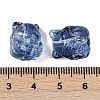 Transparent Spray Paint Glass Beads LS-X1-GLAA-H035-01J-3