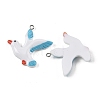 Opaque Resin Pendants RESI-G129-07-2