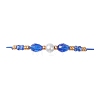 Glass & Seed Beads Braided Bead Bracelets BJEW-MZ00283-01-2