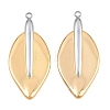 304 Stainless Steel Pendants STAS-G398-05GP-1