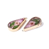 Epoxy Resin Pendants KK-Q082-02KCG-01-2