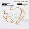 European 304 Staniless Steel 2-Strand Bracelets for Women DH6908-1-1
