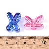 UV Plating Transparent Acrylic Beads TACR-T030-01M-5