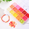 2250Pcs 15 Colors Handmade Polymer Clay Beads CLAY-YW0001-25B-8