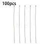 100Pcs Brass Ball Head Pins KK-YW0002-42S-2