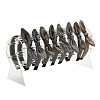 Acrylic Headband Organizers Display Stand OHAR-PW0001-134C-4