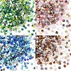 1000Pcs 10 Colors Electroplate Transparent Glass Beads EGLA-YW0005-72B-2