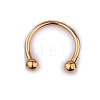 303 Stainless Steel Circular/Horseshoe Barbell Nose Rings WG86D19-17-1