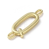 Rack Plating Brass Connector Charms KK-P245-07G-Q-2