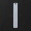 Transparent Blank Acrylic Bookmarks DIY-WH20007-63A-1