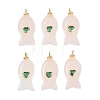 Natural Rose Quartz Pendants G-Z134-06G-04-1