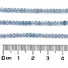 Natural Aquamarine Beads Strands X-G-L587-B02-01-4