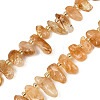 Heated Natural Citrine Beads Strands G-L657-F01-01-2