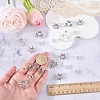 26Pcs 4 Styles Crown Alloy Display Stands for Gemstone FIND-AR0006-93S-3
