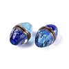 Luminous Handmade Gold Sand Lampwork Beads FOIL-N035-01A-3