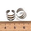 Anti-Tarnish 304 Stainless Steel Ear Cuff Findings STAS-F311-16P-3
