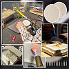 Quartz Honeycomb Ceramic Soldering Boards AJEW-OC0005-53B-6