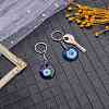 DIY Evil Eye Jewelry Making Finding Kits DIY-SZ0008-07-4