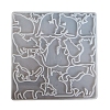 Cat Shape DIY Silicone Pendant Molds PW-WG25137-01-2