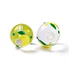 Transparent Glass Beads LAMP-B021-03B-16-3