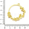 Ocean Theme Alloy Open Back Bezel Pendants PALLOY-F321-03B-G-3