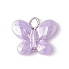 Opaque Acrylic Imitation Pearl Beads Pendants PALLOY-JF04293-3