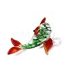 Handmade Lampwork Big Pendants LAMP-T023-14H-2