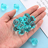 Transparent Acrylic Pendants TACR-T024-05B-946-5