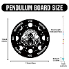 1Pc Chakra Gemstones Dowsing Pendulum Pendants FIND-CN0001-15H-2
