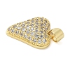 Brass Micro Pave Cubic Zirconia Pendants KK-K298-15D-G-2