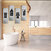 Custom Vertical Wooden Wall-Mounted AJEW-WH0165-88H-7