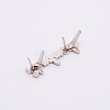 Zinc Alloy Bag Lock Catch Clasps DIY-TAC0015-02P-2