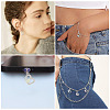 16Pcs 4 Colors Alloy Rhinestone Pendants RB-TA0001-39-8