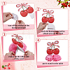2 Bags 2 Styles Paper Cherry Hanging Banners AJEW-ME0003-93-3