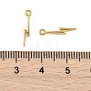SHEGRACE Brass Lightning Bolt Charms XGR0168G-106G-3