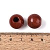 Natural Red Jasper European Beads G-Q602-09B-04-3