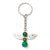 Angel Alloy with Gemstomes Pendants Keychain KEYC-JKC00572-3