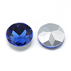 Pointed Back Glass Rhinestone Cabochons RGLA-T029-8mm-12-2