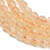 Natural Citrine Beads Strands GG-CBACB71-03-8mm-3