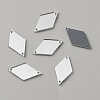 Rhombus Acrylic Mirror Sew on Rhinestone FIND-WH0155-029A-1