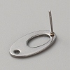 304 Stainless Steel Stud Earring STAS-WH0017-029P-2