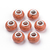 Imitation Turquoise Style Resin European Beads OPDL-Q132-05-1