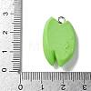 Resin Iron Pendants RESI-D280-09-3