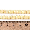 Anti-Tarnish Electroplate Glass Beads Strands GLAA-T025-6mm-11G-2