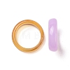 Resin Finger Rings RESI-WH0024-76-2