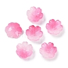 Transparent Spray Paint Glass Beads X1-GLAA-H035-04H-1