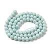 Cubic Zirconia Imitation Pearl Bead Strands ZIRC-P109-03C-06-3