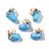 Handmade Lampwork Bumpy Beads Strands LAMP-U001-01G-1-2