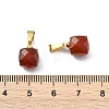 Natural Carnelian Pendants PALLOY-JF05312-4